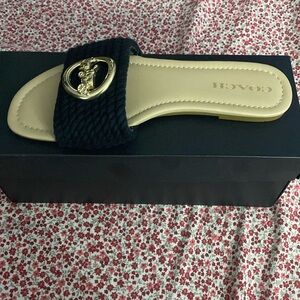 Coach sandals